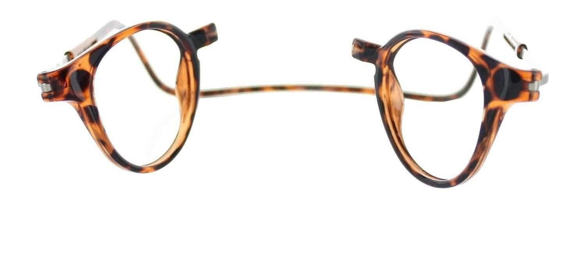Lunettes magnétiques Clic Pantos Écaille avec cordon tour de cou
