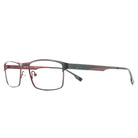 Lunettes Titanium Flex 1608B Noir et Bordeaux